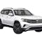 2022 Volkswagen Atlas 31st exterior image - activate to see more