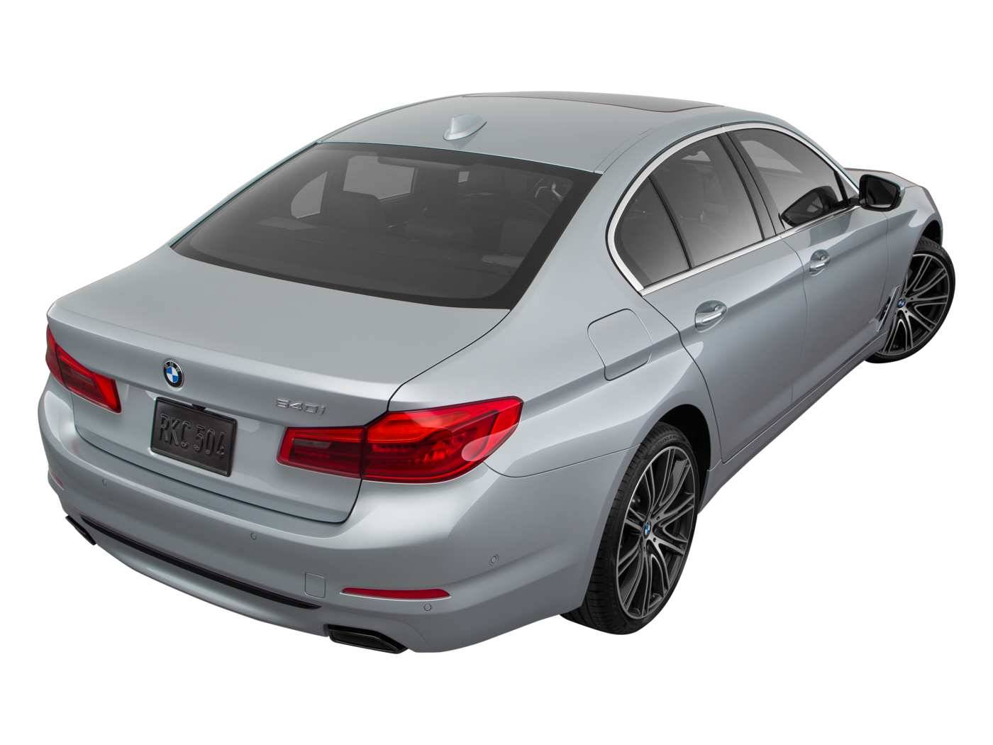2019 BMW 5 Series Exterior Rear 3/4 Angle View