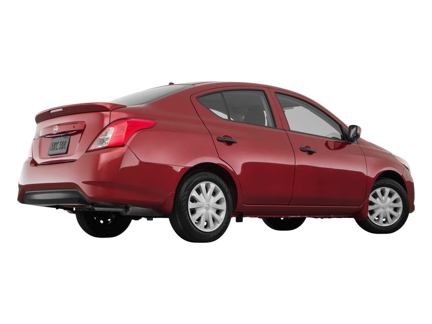 red 2018 nissan versa