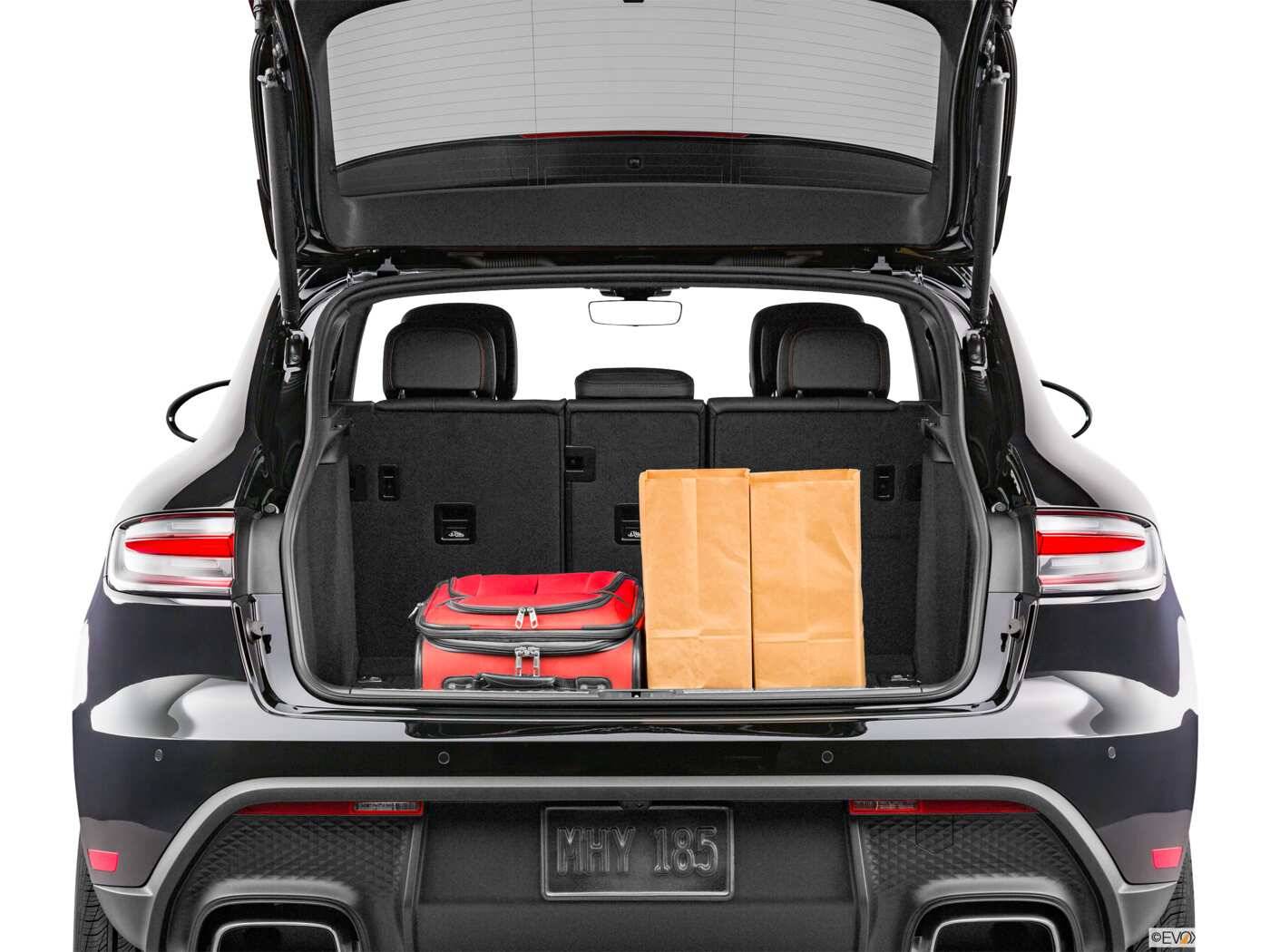 thumbnail image 2 of Lengenfelder Trunk Mat For Porsche Macan – Black With Load Sill Protection, NEW 2 of 6