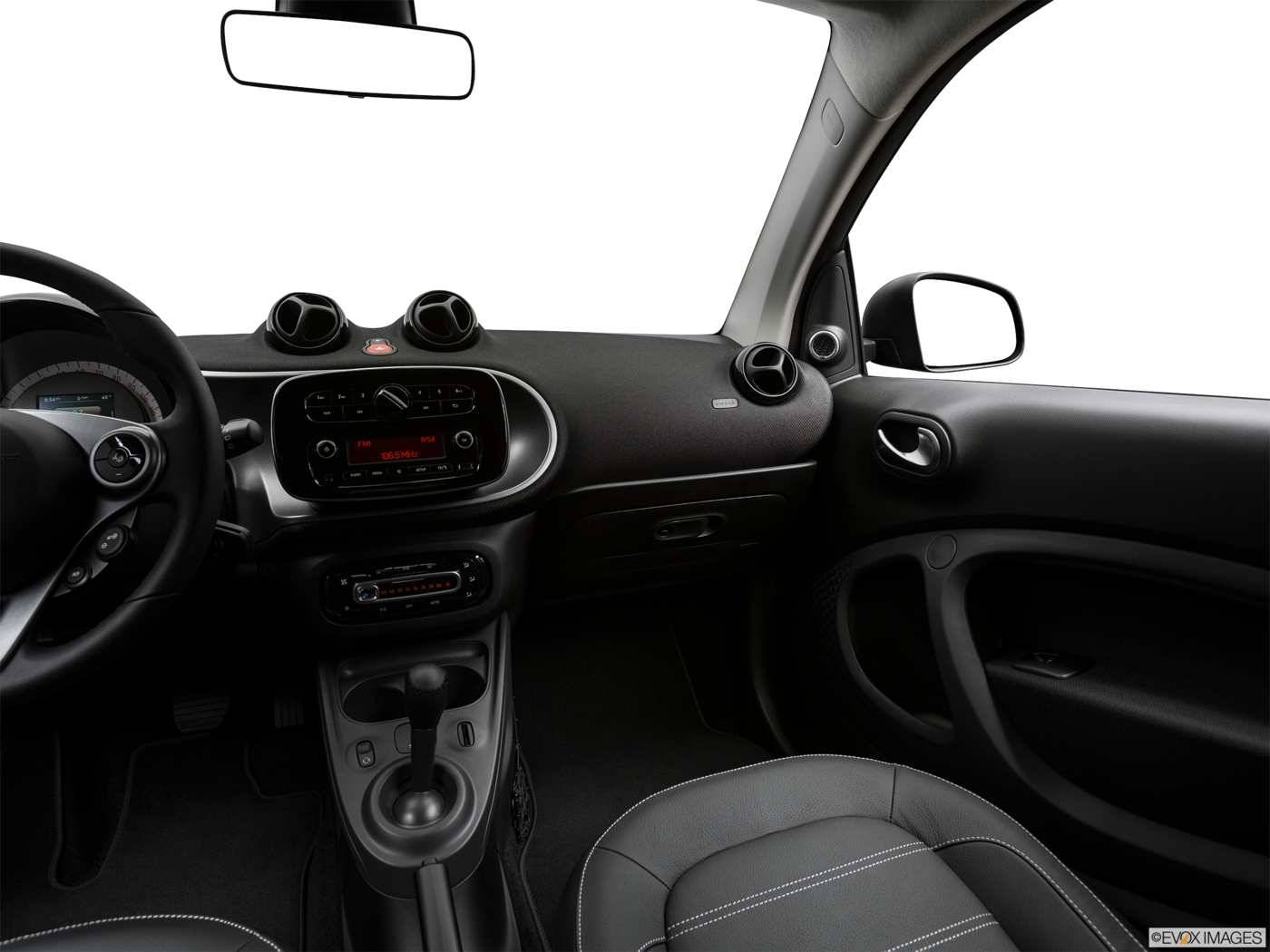 2018 smart fortwo Center Console / Passenger Side