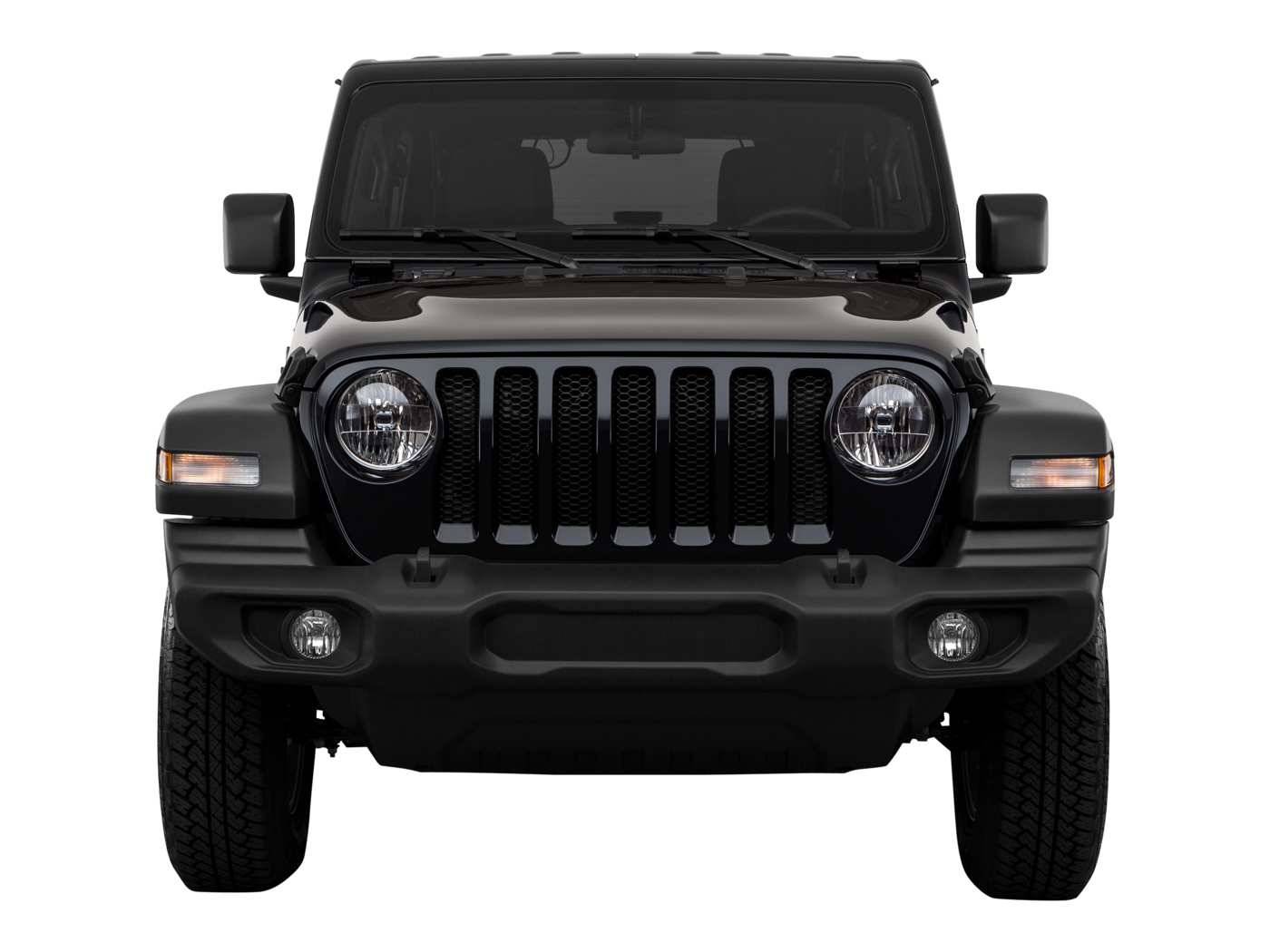 2019 Jeep Wrangler Exterior Front, Low/Wide View