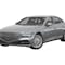2022 Genesis G80 20th exterior image - activate to see more