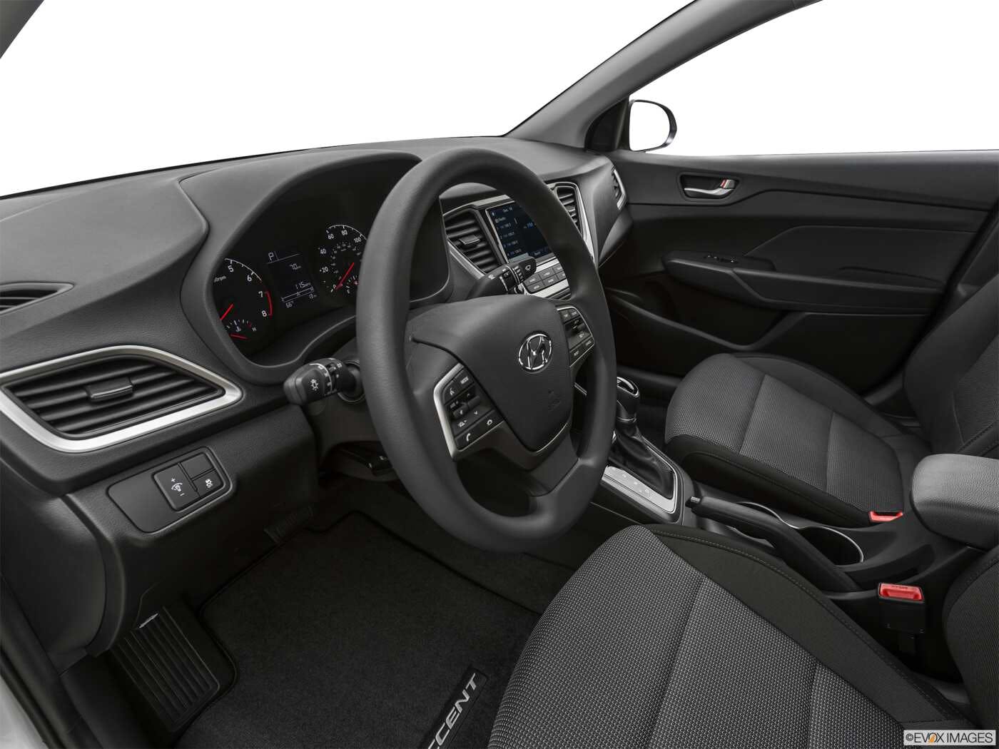 What is the interior of the 2022 Hyundai Accent like?