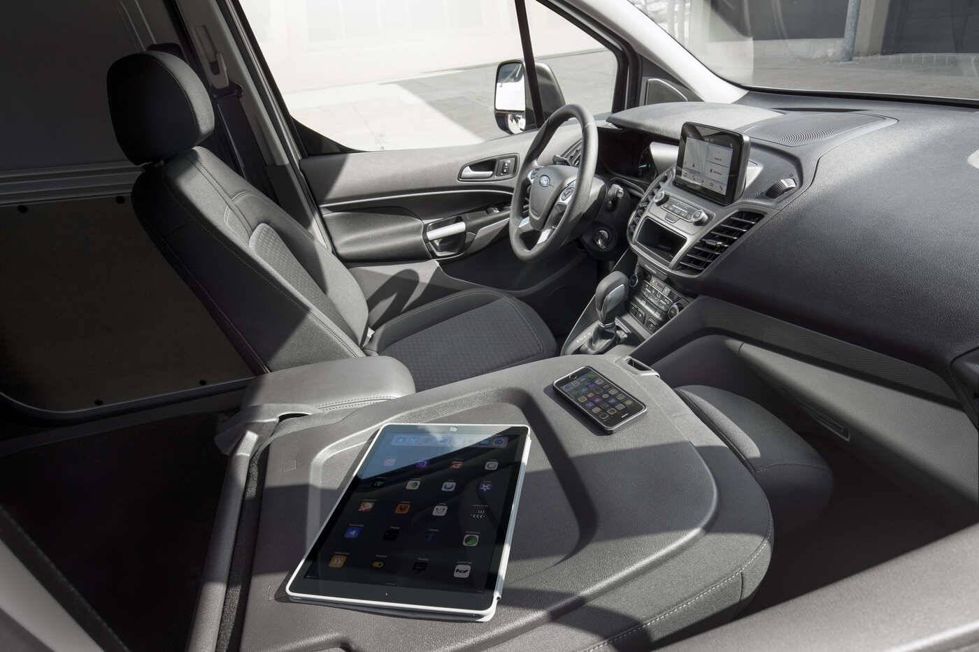 2020 ford transit center console