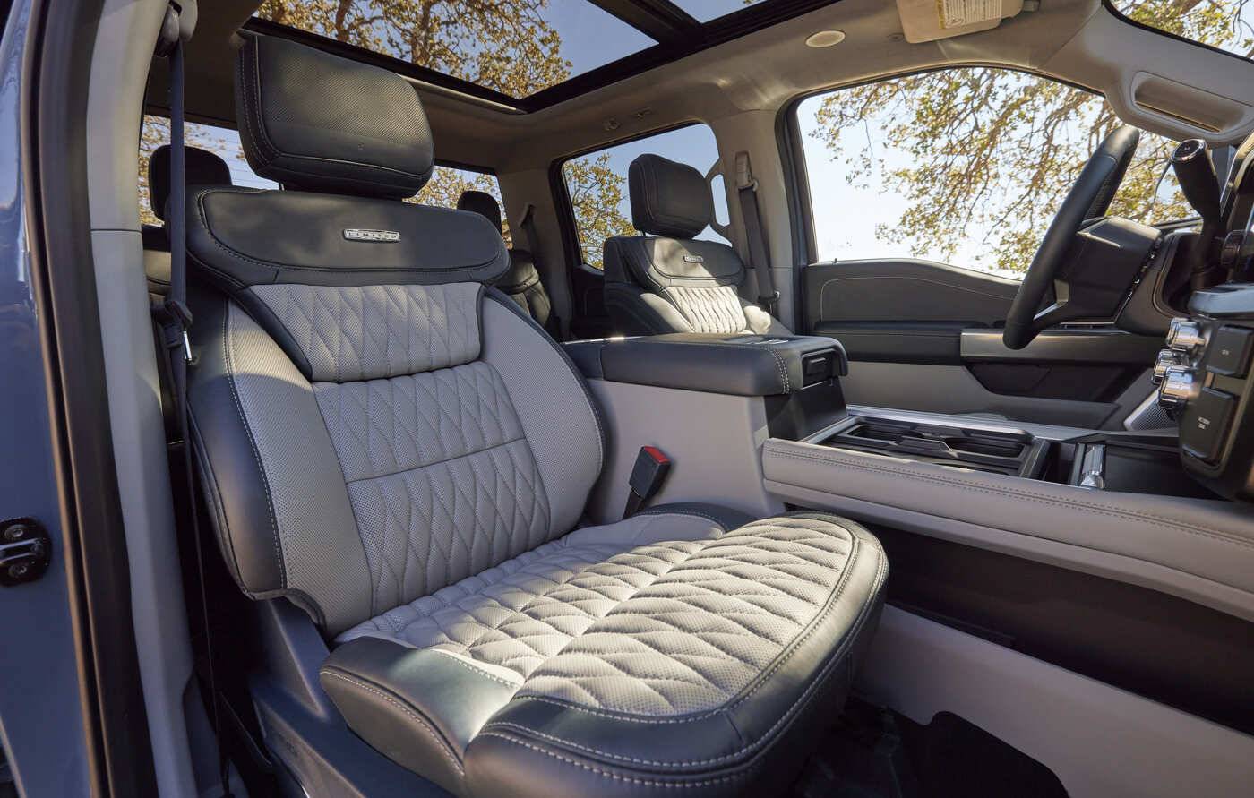 ford super duty interior cabin 