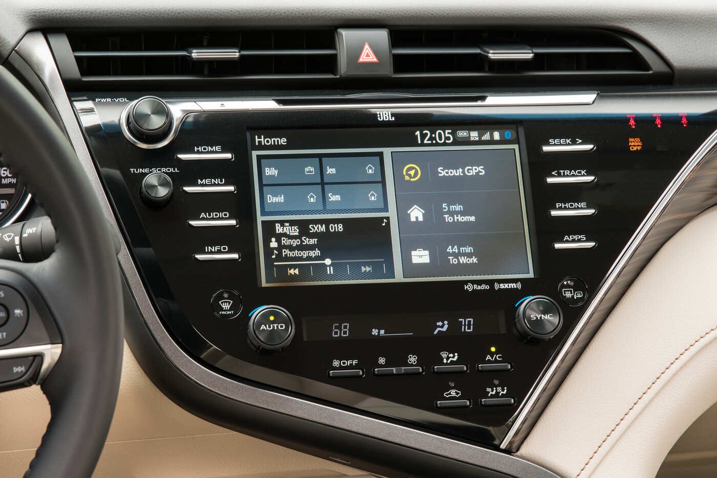 Image result for toyota camry 2020 infotainment screen