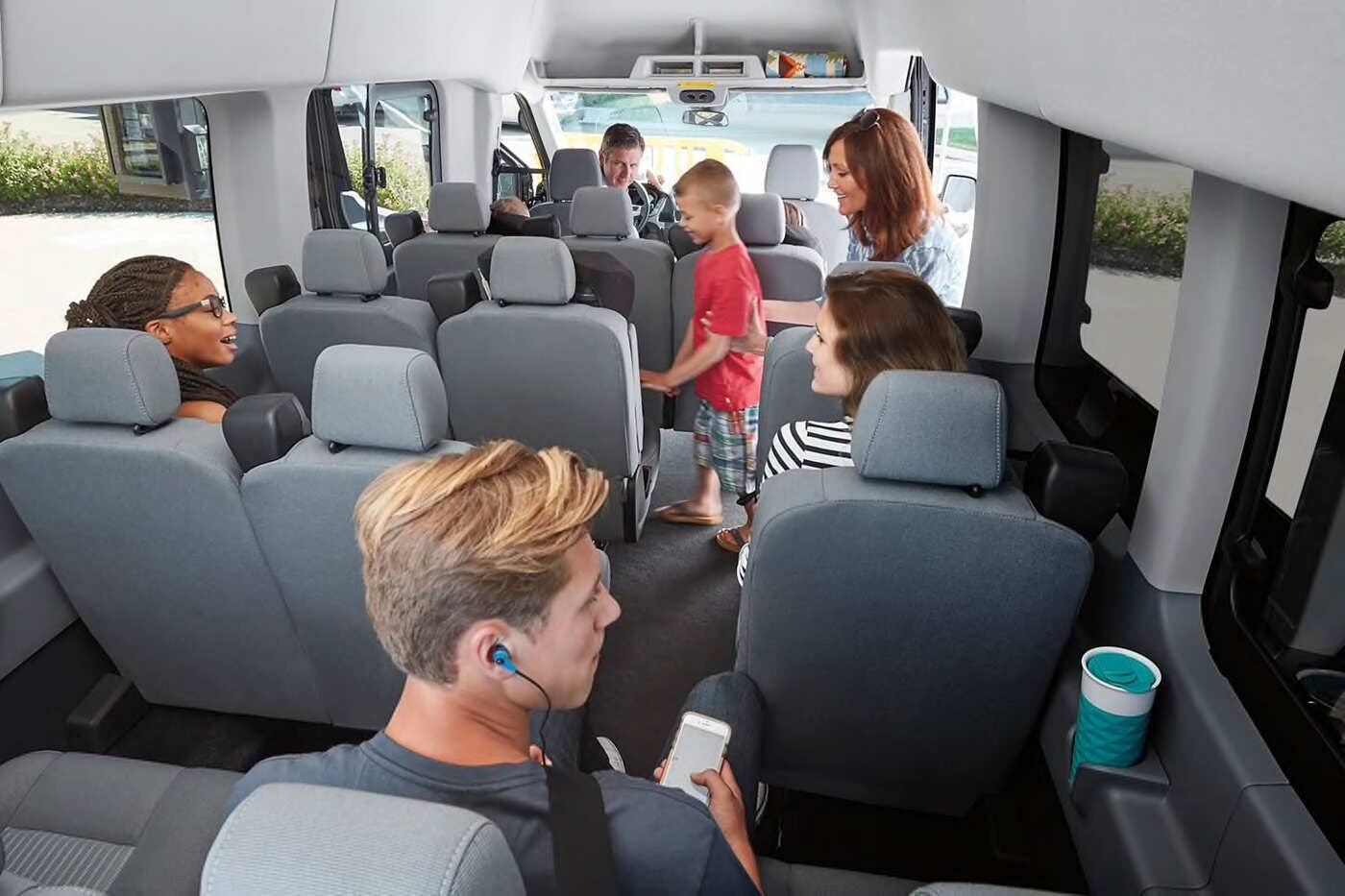 Ford Transit 12 Passenger Van Configuration