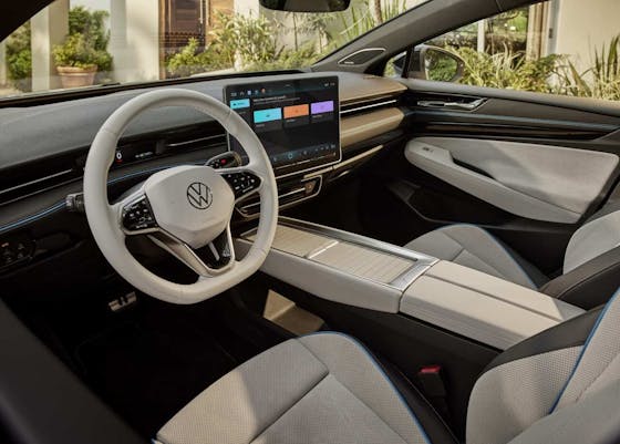 2025 Volkswagen ID.7 Is a Big, Low-Drag Electric Sedan