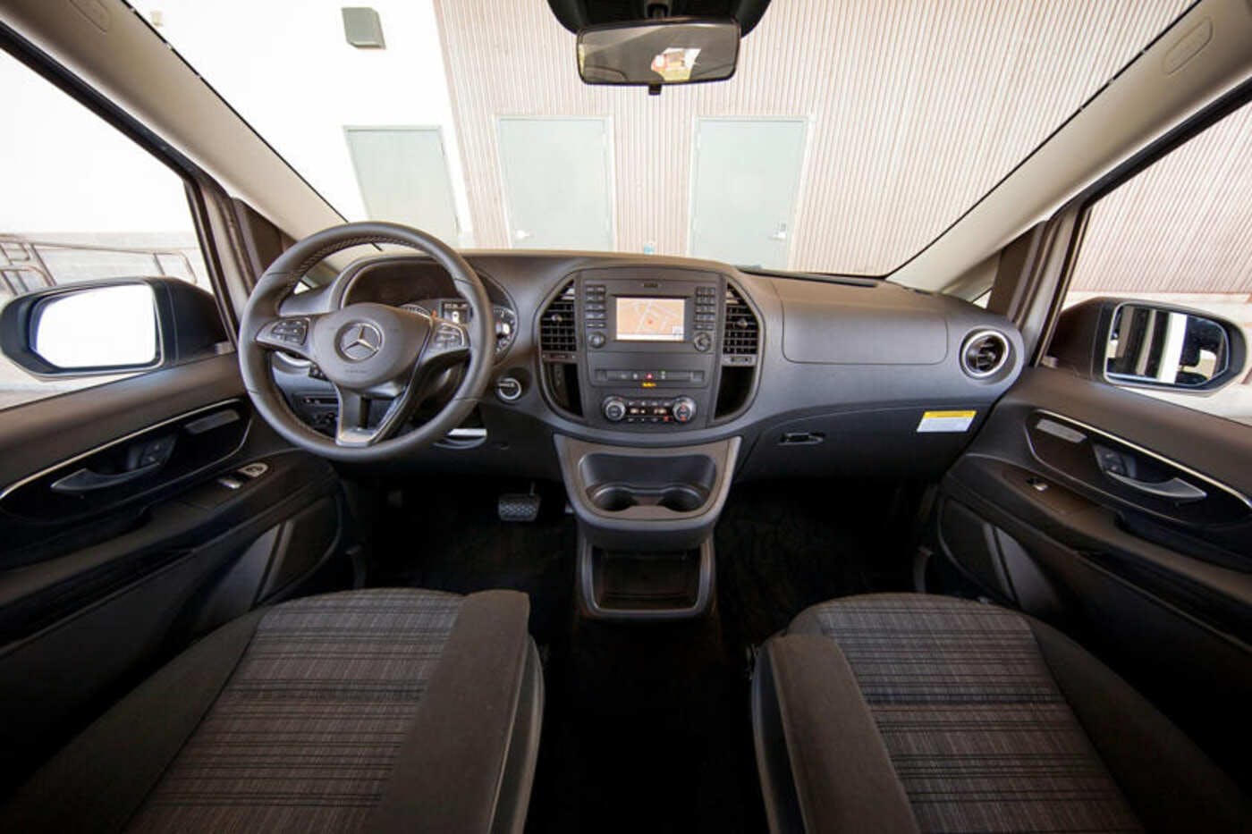 Passenger Mercedes Van Interior