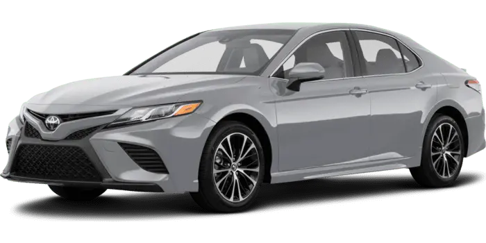 2018 Toyota Camry silver full_color driver_side_front_quarter