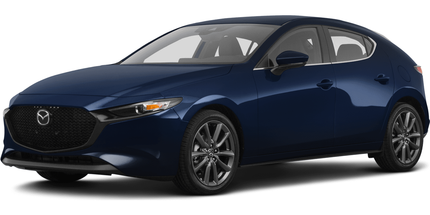 2022 Mazda 3 Hatchback Blue